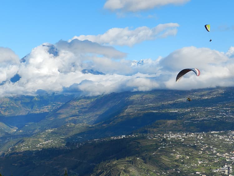 The town of Baños, set among lush green hills, near snow-capped volcanoes, rapid rivers, and hot springs, was, thanks to its fairytale-like location, predetermined to become one of South America's most popular backpacker destinations.