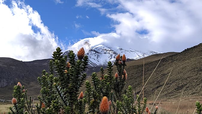 A visit to the gorgeous Chimborazo volcano is a key highlight of the journey from the Andes to the Coast in Ecuador.