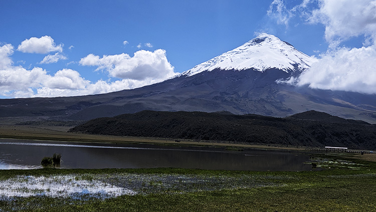 Admire the amazing Cotopaxi Volcano  on the 10 days itinerary in Ecuador.