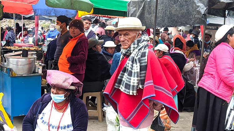 Authentic Indian Market at Chimborazo
