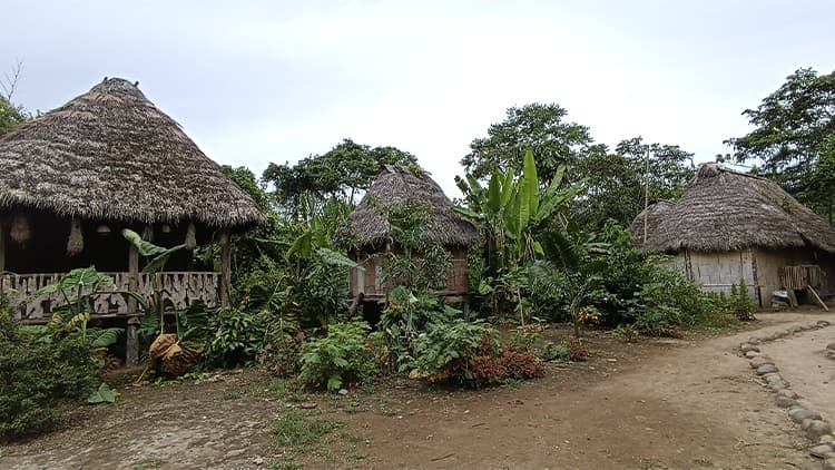 Kichwa community at the Amazon Rain Forest