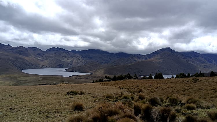 View of the Ozogoche Lakes, guided by your private driver